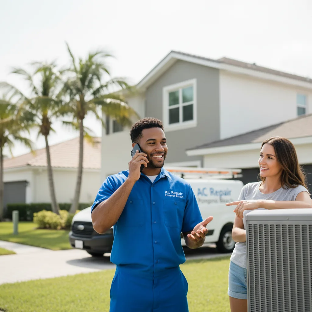 AC Repair Pompano Beach customer support in Temperance